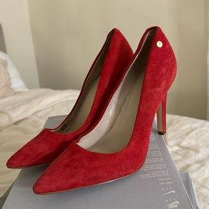 Red Pointed Toe Heels